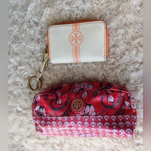 💎 BUNDLE Tory Burch Women's Bags Coin Purse & Make-up Bag